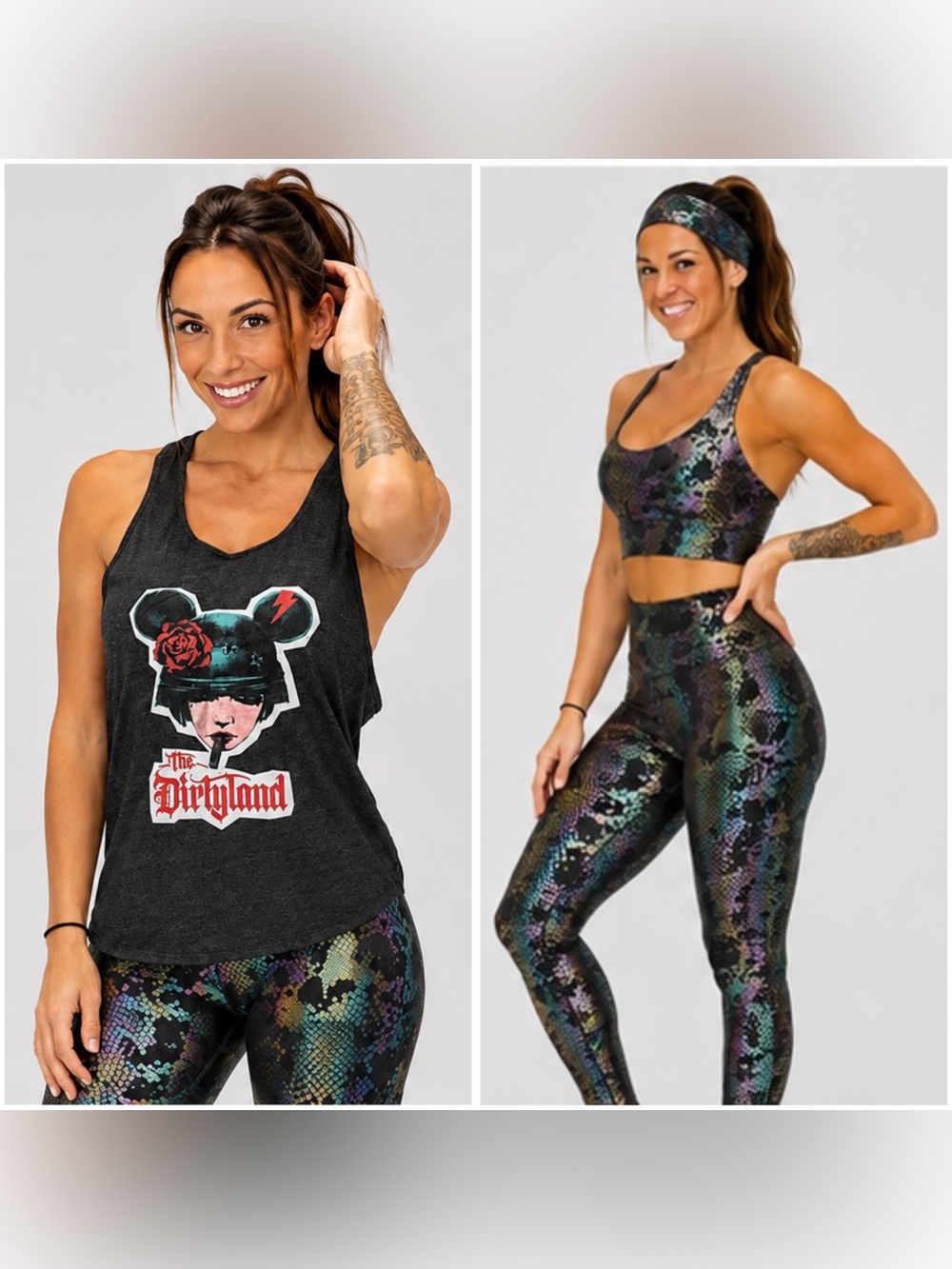 CVG 4 piece Black Glisten Set & Brian Viveros Tank